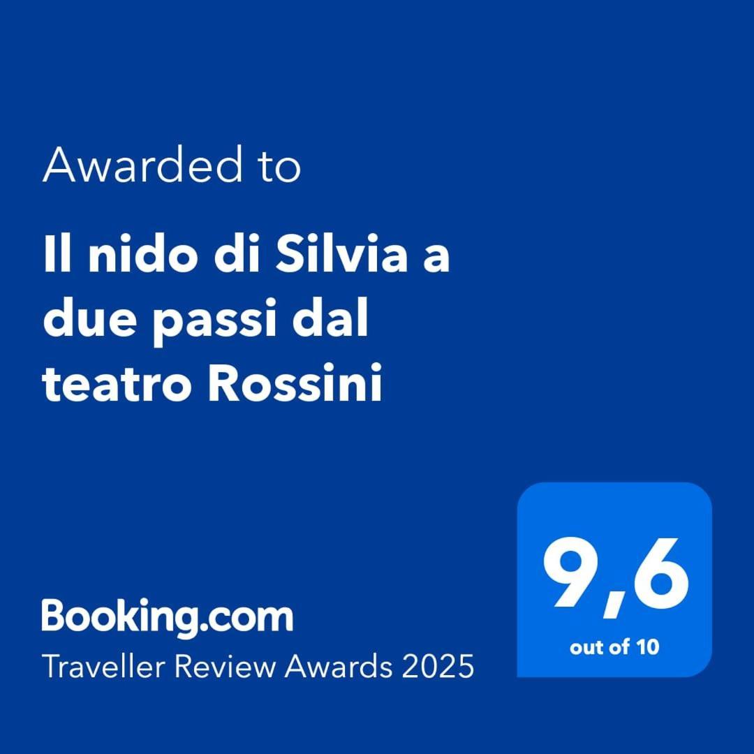 Il Nido Di Silvia A Due Passi Dal Teatro Rossini Apartment Pesaro Bagian luar foto